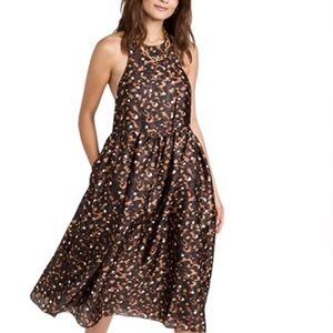 Baum Und Pferdgarten Print Midi Dress